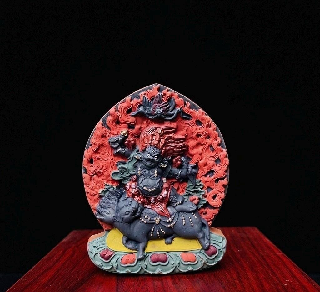 Wrathful Vajra Armor Guru Rinpoche Tsa Tsa Amuleta